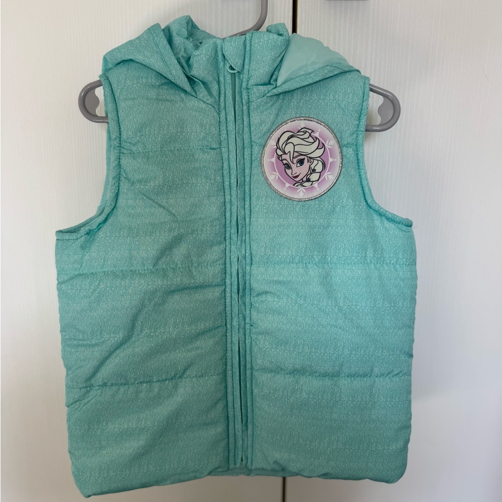 Toddler Elsa Puff Vest